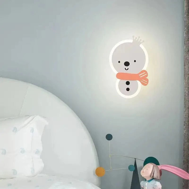 Applique murale LED moderne dessin animé pour une chambre d'enfant MagikLights | Marco Lucetti