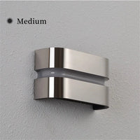 Applique murale LED moderne en acier inoxydable étanche pour extérieur - Luminix™ | Marco Lucetti