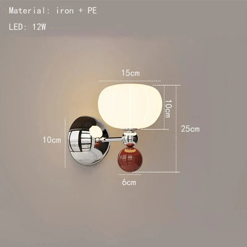 Applique Murale LED Moderne en Acrylique et Métal Chromé Revisité | Marco Lucetti A-2