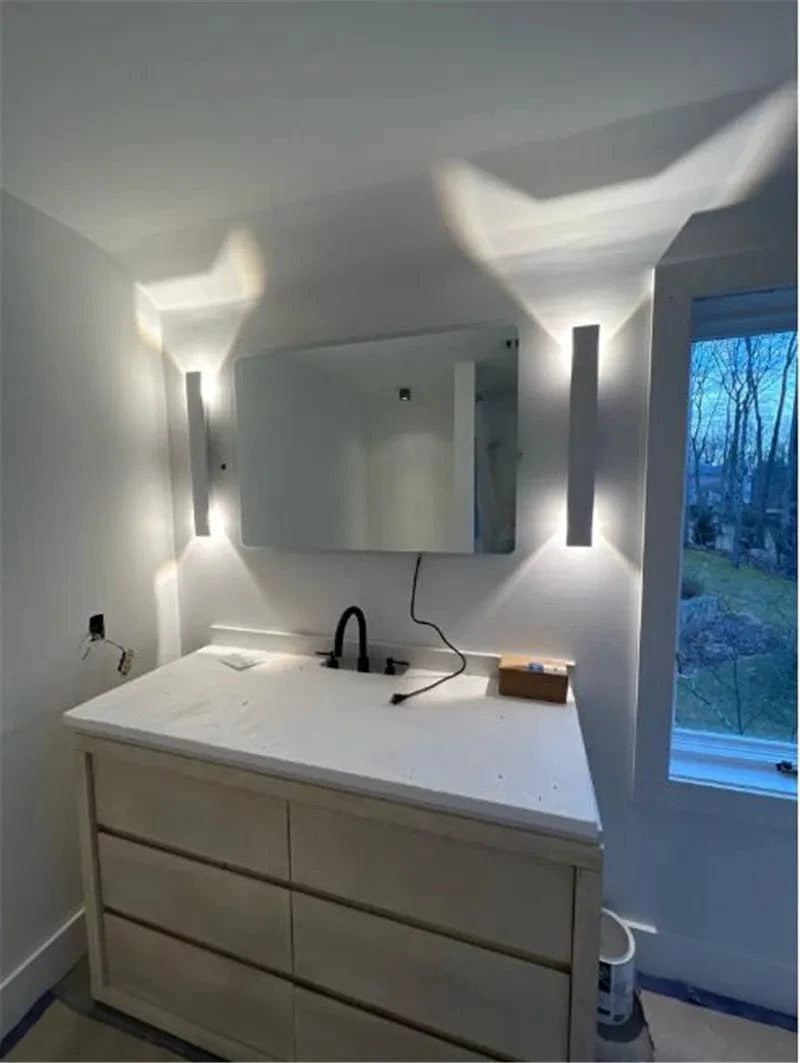 Applique murale LED moderne en aluminium 6W/18W/24W - Design Premium | Marco Lucetti