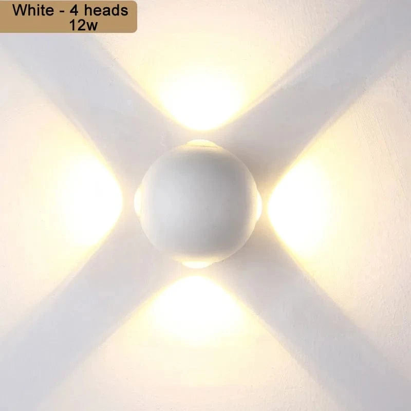 Applique murale LED moderne en aluminium pour un éclairage domiciliaire de qualité | Marco Lucetti Blanc 12W / CHINE / Blanc froid