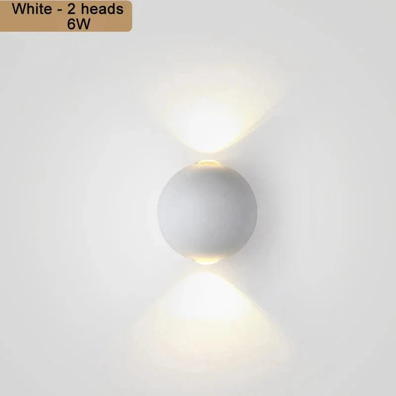 Applique murale LED moderne en aluminium pour un éclairage domiciliaire de qualité | Marco Lucetti Blanc 6W / CHINE / Blanc froid