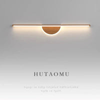 Applique murale LED moderne en Bois de Noyer Premium | Marco Lucetti