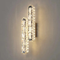 Applique Murale LED Moderne en Cristal Rectangulaire Nordique - Luminance Nordica | Marco Lucetti