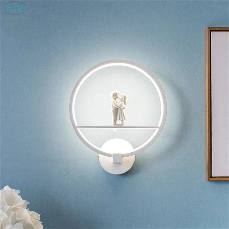 Applique Murale LED Moderne en Fer pour Ambiance Romantique | Marco Lucetti