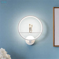 Applique Murale LED Moderne en Fer pour Ambiance Romantique | Marco Lucetti