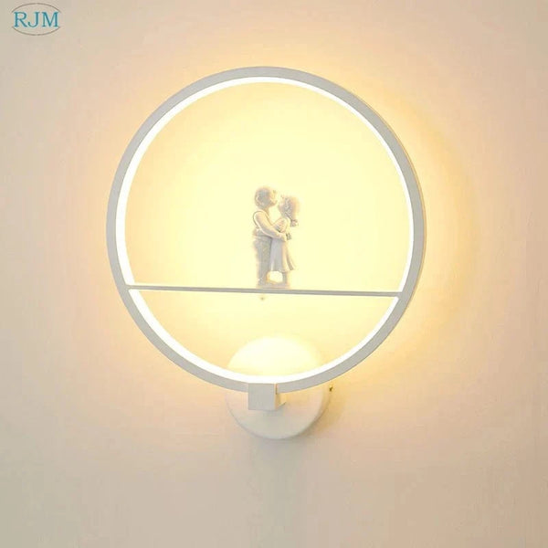 Applique Murale LED Moderne en Fer pour Ambiance Romantique | Marco Lucetti