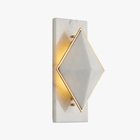 Applique murale LED moderne en marbre pour hôtel et café, style Internet. | Marco Lucetti