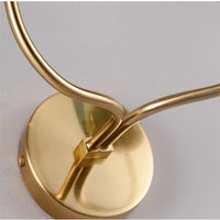 Applique Murale LED Moderne en Verre Doré Décoratif | Marco Lucetti