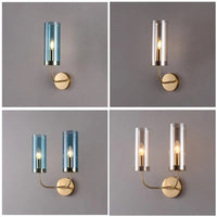 Applique Murale LED Moderne en Verre Doré Décoratif | Marco Lucetti