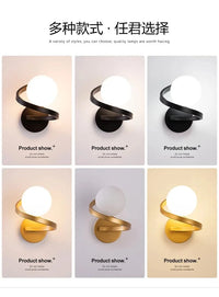 Applique murale LED moderne en verre pour un intérieur loft. | Marco Lucetti