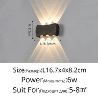 Applique murale LED Moderne Essentielle | Marco Lucetti Type D 4 têtes 4W 1