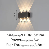 Applique murale LED Moderne et Imperméable pour Extérieur Minimaliste | Marco Lucetti