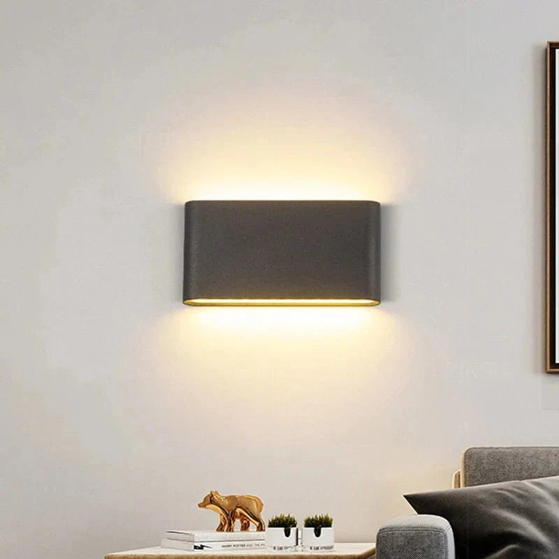Applique Murale LED Moderne Étanche pour Intérieur et Extérieur - Luminaire Décoratif en Aluminium | Marco Lucetti