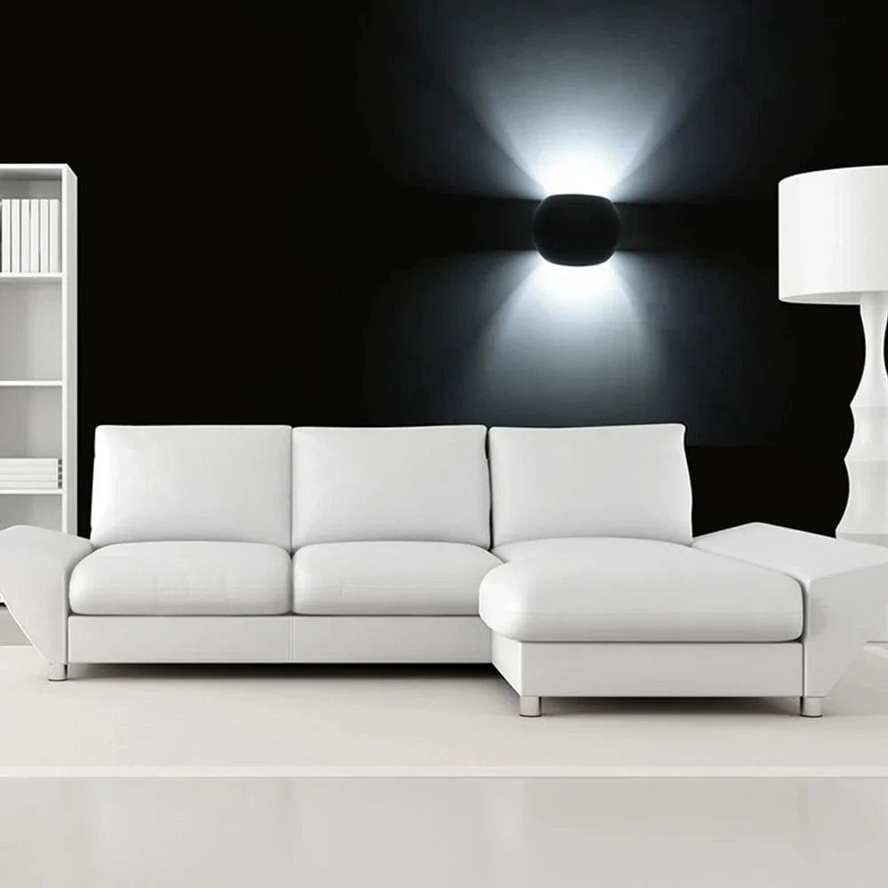 Applique murale LED moderne G9 5W en gypse pour chambre et salon | Marco Lucetti
