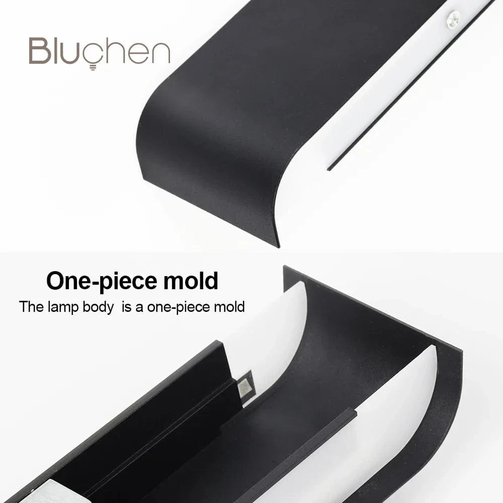 Applique murale LED moderne intérieur haut vers bas | Marco Lucetti