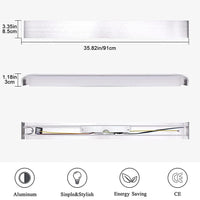 Applique Murale LED Moderne Intérieur "LightFlow" - Éclairage Décoratif Haut Vers Bas | Marco Lucetti