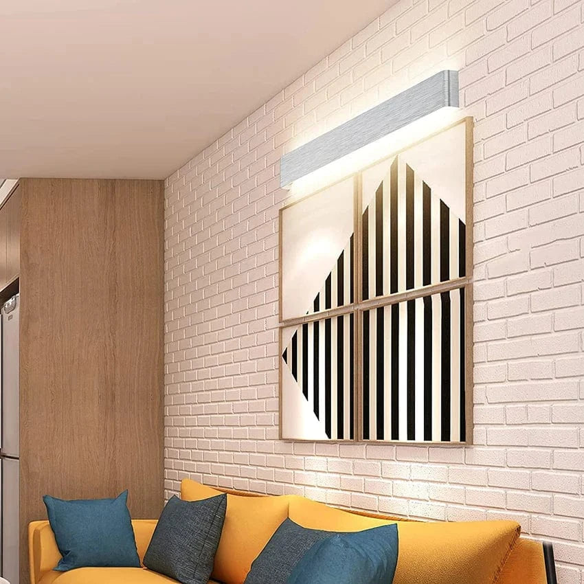 Applique Murale LED Moderne Intérieur "LightFlow" - Éclairage Décoratif Haut Vers Bas | Marco Lucetti