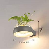 Applique murale LED moderne Klarna | Marco Lucetti Gris