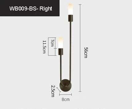Applique murale LED moderne - Longue bande | Marco Lucetti Identique à la photo 4 / Blanc chaud (2700-3500K) | 12W