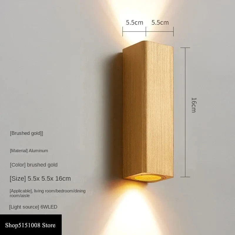 Applique Murale LED Moderne | Marco Lucetti Or Petit