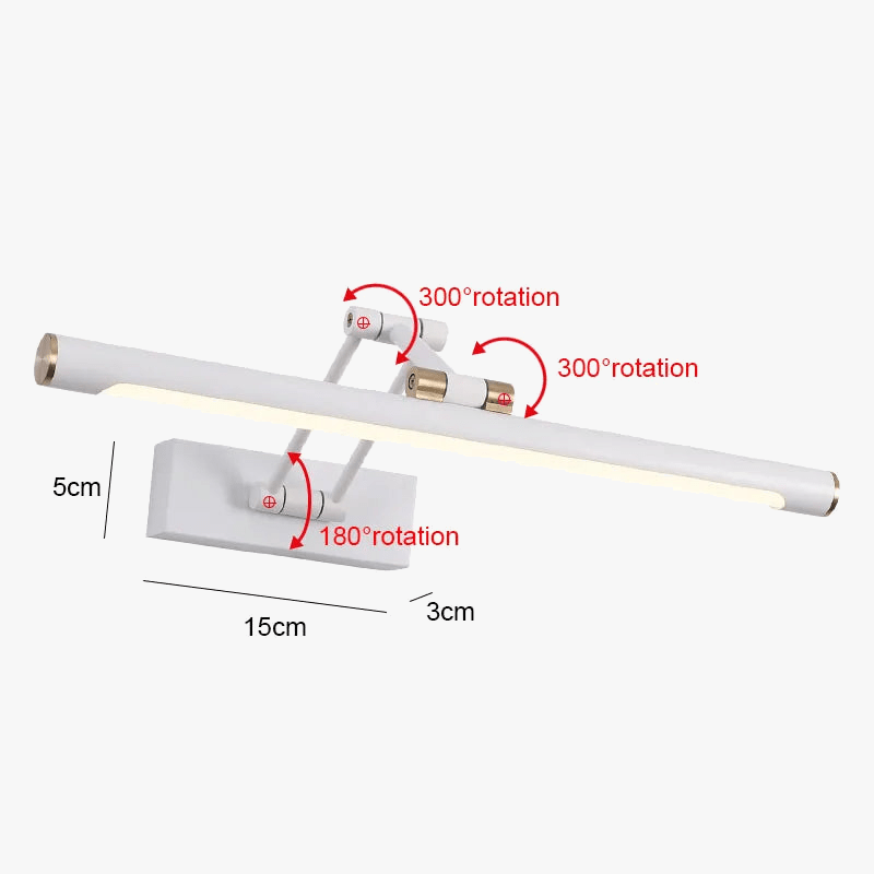 Applique Murale LED Moderne Miroir Intérieure | Marco Lucetti