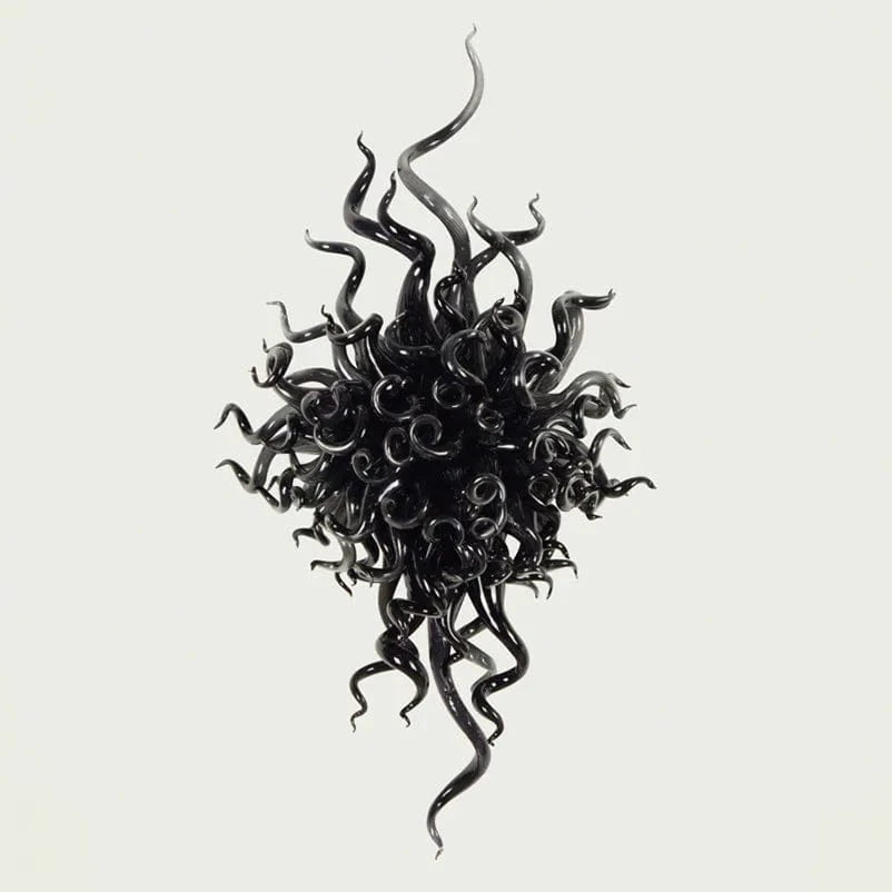 Applique murale LED moderne noire - Décoration murale pour hôtels et maisons - 32 pouces | Marco Lucetti