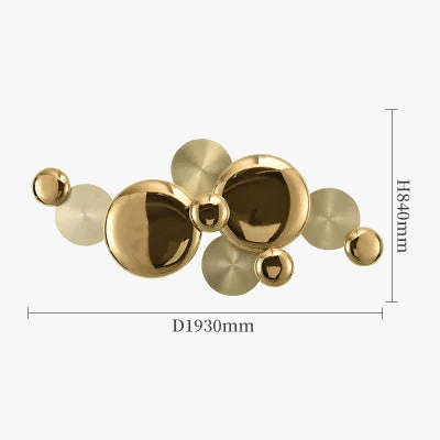 Applique Murale LED Moderne Nordique de Luxe pour TV Fond | Marco Lucetti