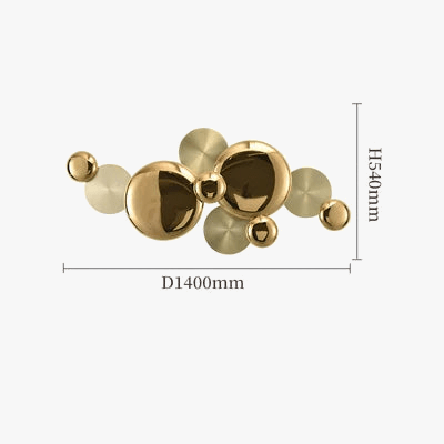 Applique Murale LED Moderne Nordique de Luxe pour TV Fond | Marco Lucetti