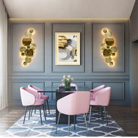 Applique Murale LED Moderne Nordique de Luxe pour TV Fond | Marco Lucetti