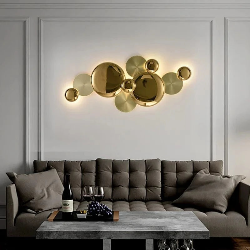 Applique Murale LED Moderne Nordique de Luxe pour TV Fond | Marco Lucetti