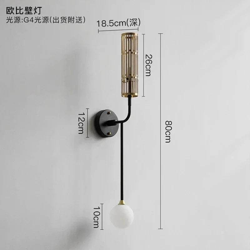 Applique murale LED moderne nordique luminaire décoratif innovant | Marco Lucetti Applique