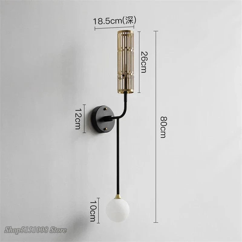 Applique murale LED moderne nordique luminaire décoratif innovant | Marco Lucetti Applique