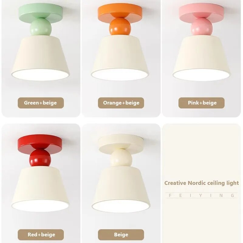 Applique Murale LED Nordique Macaron