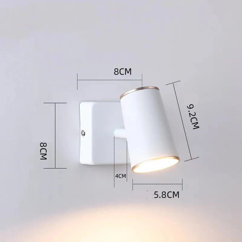 Applique Murale LED Moderne Nordique - Parfaite pour une Décoration Intérieure | Marco Lucetti A blanc / Lumière chaude 3000K