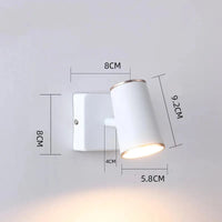 Applique Murale LED Moderne Nordique - Parfaite pour une Décoration Intérieure | Marco Lucetti A blanc / Lumière chaude 3000K