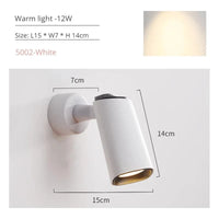 Applique Murale LED Moderne Nordique - Parfaite pour une Décoration Intérieure | Marco Lucetti D-blanc / Lumière chaude 3000K