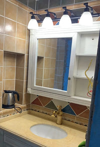 Applique Murale LED Moderne OMEE pour Salle de Bain - Noir Bronze | Marco Lucetti