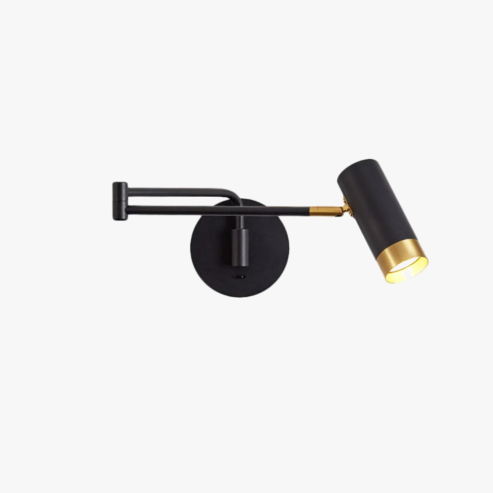 Applique murale LED pivotante FlexiSwitch, design moderne