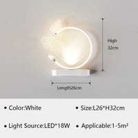 Applique murale LED moderne polyvalente | Marco Lucetti Blanc D