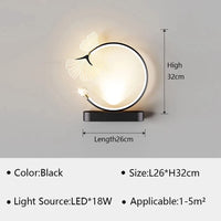 Applique murale LED moderne polyvalente | Marco Lucetti Noir D