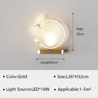 Applique murale LED moderne polyvalente | Marco Lucetti Or D