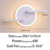 Applique murale LED Moderne pour Intérieur - Maison & Hôtel | Marco Lucetti Rond blanc / Blanc froid pas de télécommande