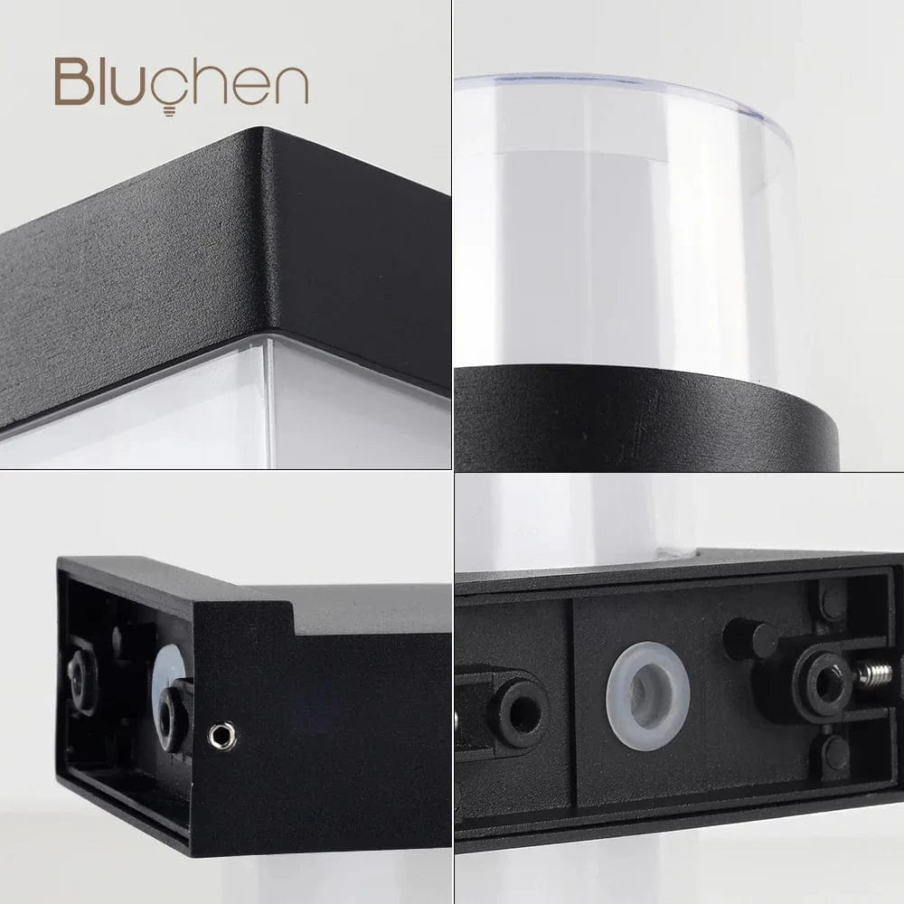 Applique murale LED moderne pour jardin extérieur, étanche | Marco Lucetti