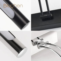 Applique Murale LED Moderne pour Miroir Intérieur - Longue Lumière Brillante | Marco Lucetti