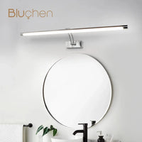 Applique Murale LED Moderne pour Miroir Intérieur - Longue Lumière Brillante | Marco Lucetti