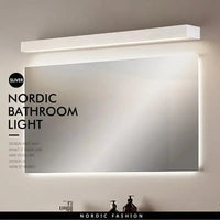 Applique murale LED moderne pour salle de bain et toilettes, étanche et design - Lustre lumineux pour miroir, escaliers et allée | Marco Lucetti