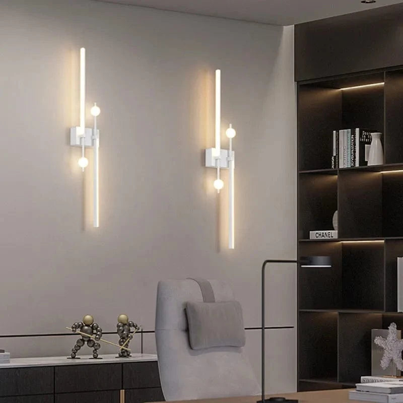 Applique Murale LED Moderne pour Salon et Chambre - Luminaire Design Grid TV Wall Lamp - Décoration Intérieure Chic | Marco Lucetti