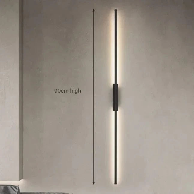 Applique Murale LED Moderne pour Salon Maison | Marco Lucetti 90CM / Lumière chaude