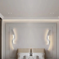Applique murale LED moderne pour salon TV fond allée chambre chevet - Luminex | Marco Lucetti